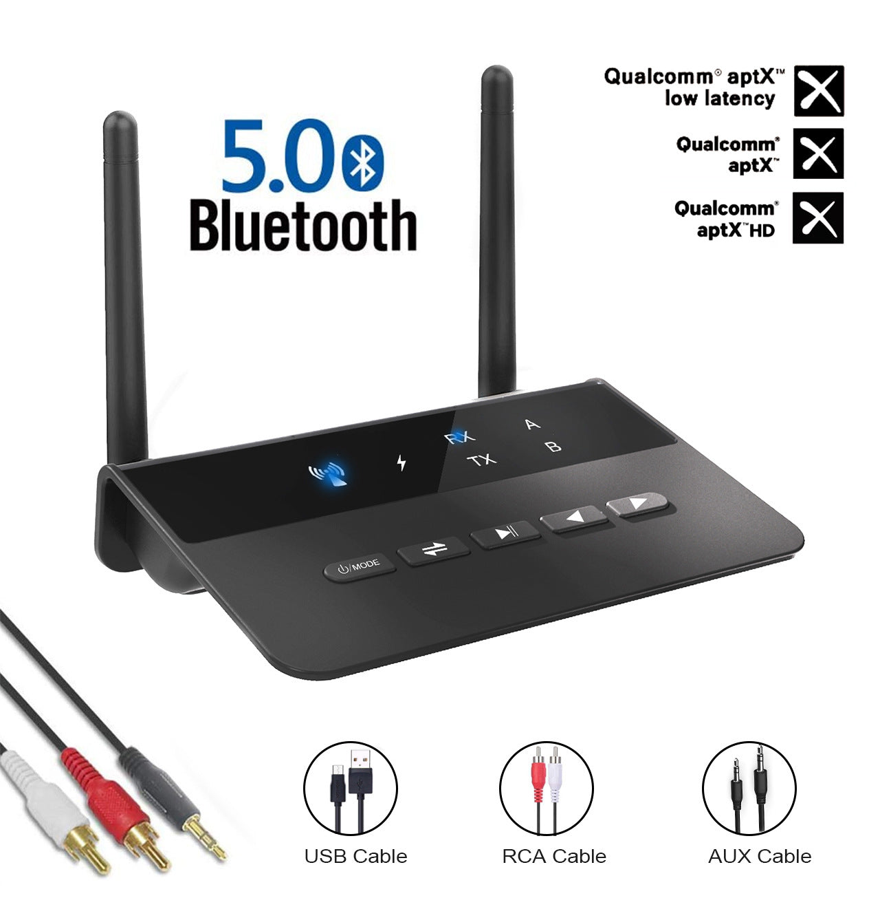 Low-latency Wireless Audio Adapter TV Headset