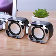 Bonks dx12 notebook small audio desktop computer USB mini speaker multimedia mobile phone subwoofer home desktop office high volume portable small audio cable speaker