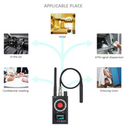 K18 Multi-function Anti Detector Bug Mini Audio SPY-Camera GSM Finder GPS Signal Lens RF Locator Tracker Detect Wireless Camera