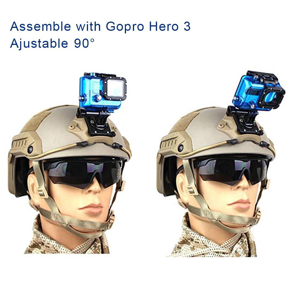 Camera recorder helmet holder