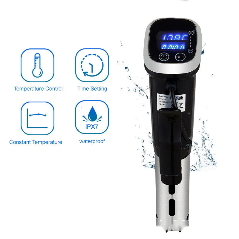 Waterproof Low Temperature Vacuum Slow Cooker Steak Maker Cooking Stick Fat Relief Machine