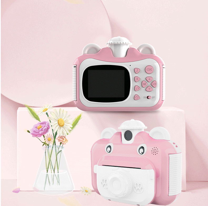 HD Digital SLR Mini Toy Video Camera Kids Print Camera