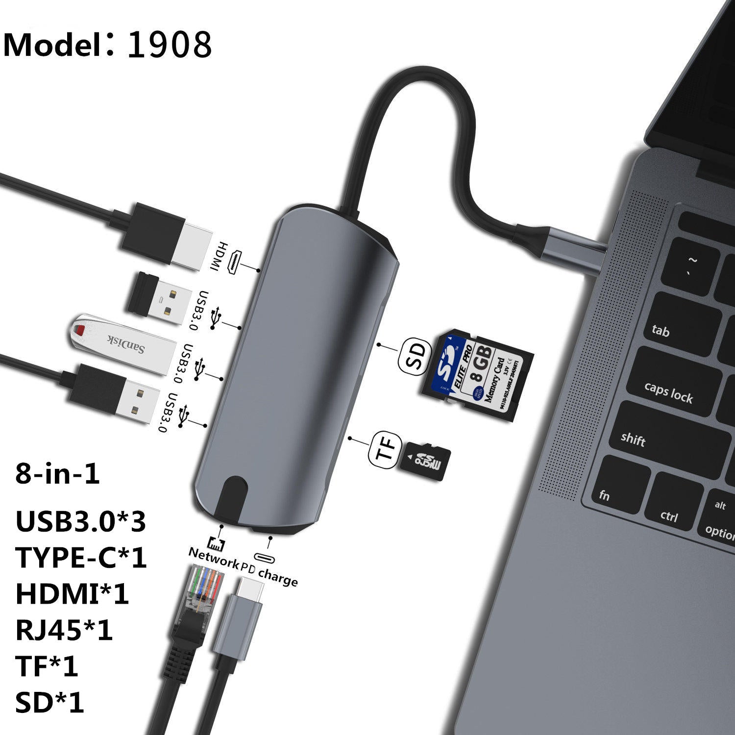 Type-c docking station