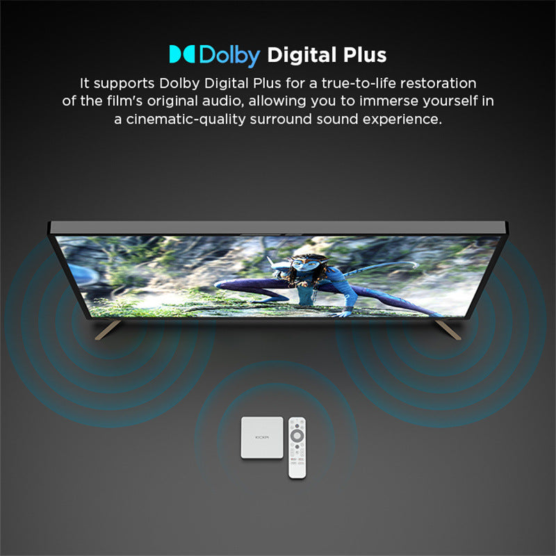 Set-top Box HD Dual WIFI Android TV Box