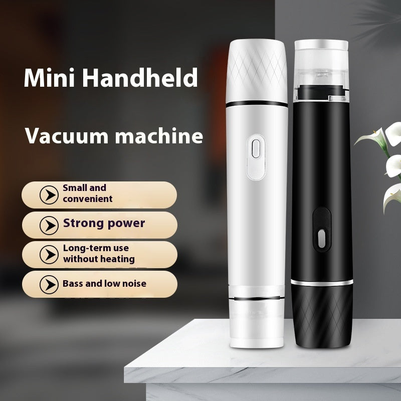 Vacuum Sealing Machine Mini Handheld Vacuum Stick Food Preservation Buggy Bag Electric Vacuum Machine