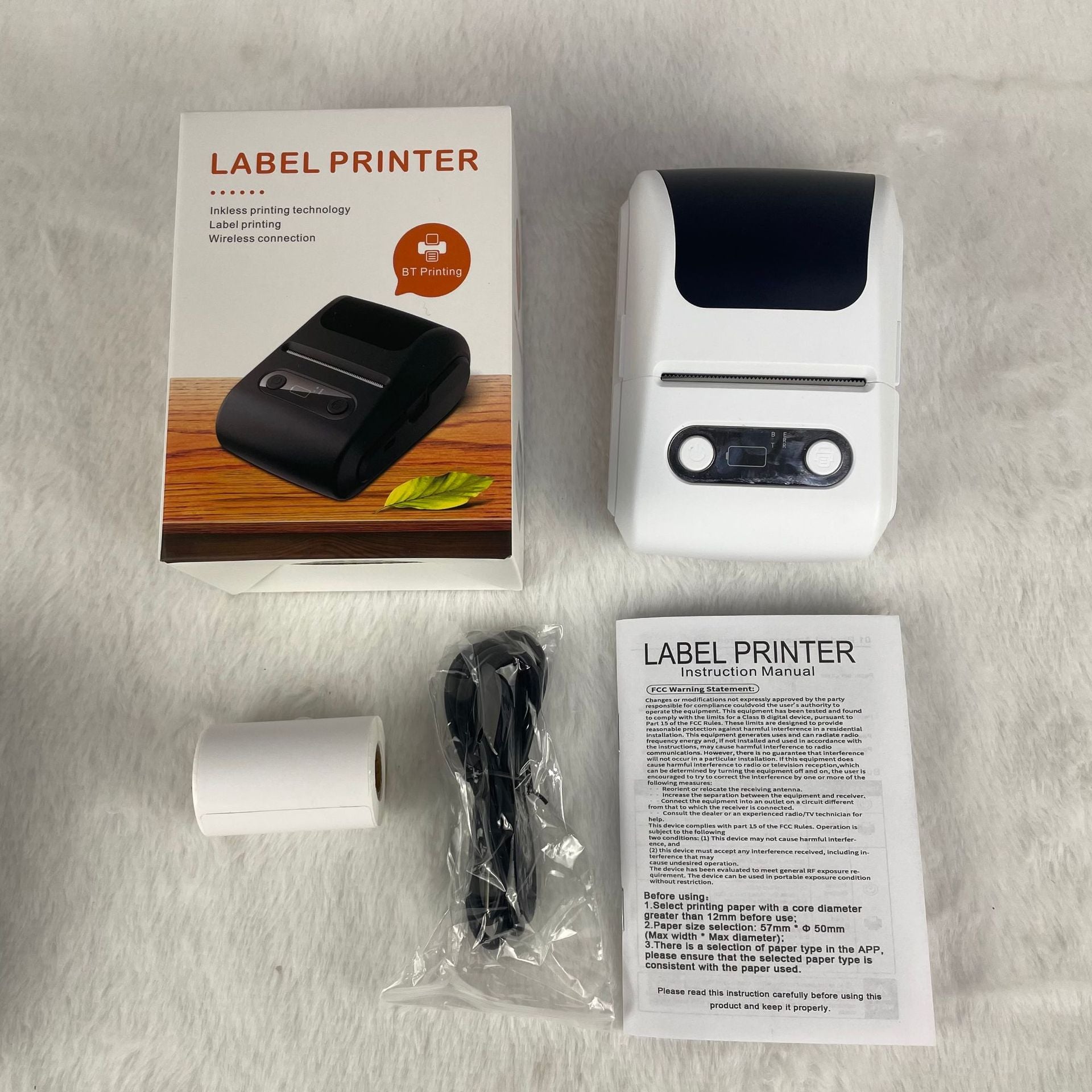 Portable Mini Thermal Label Printer For Home Use