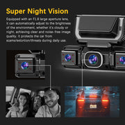 HD Dash Cam With Infrared Night Vision