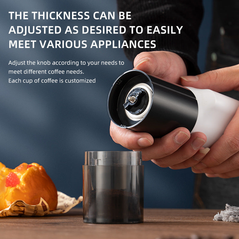 Electric Rechargeable Intelligent Timing American Coffee Coffee Grinder Grinder