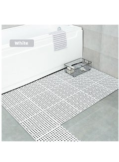 Anti-Slip Interlocking Drainage Floor Mats - 30x30cm DIY Waterproof Tiles (Sold Per Piece)