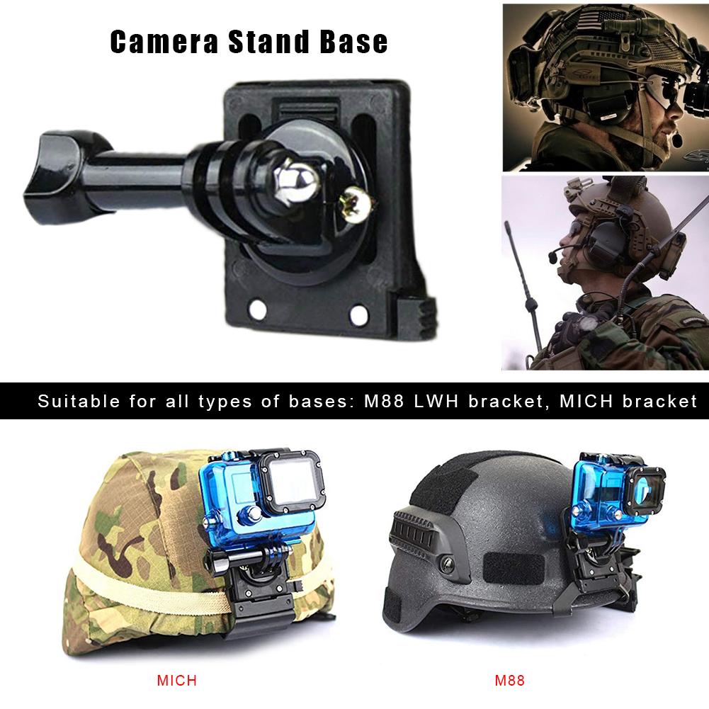 Camera recorder helmet holder