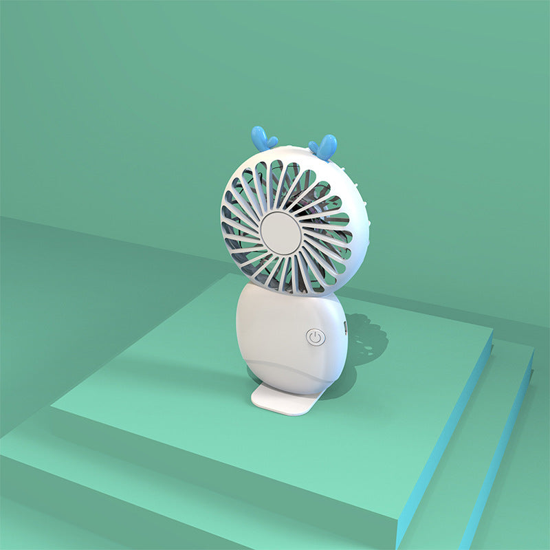 Handheld Portable USB Rechargeable Fan With Stand
