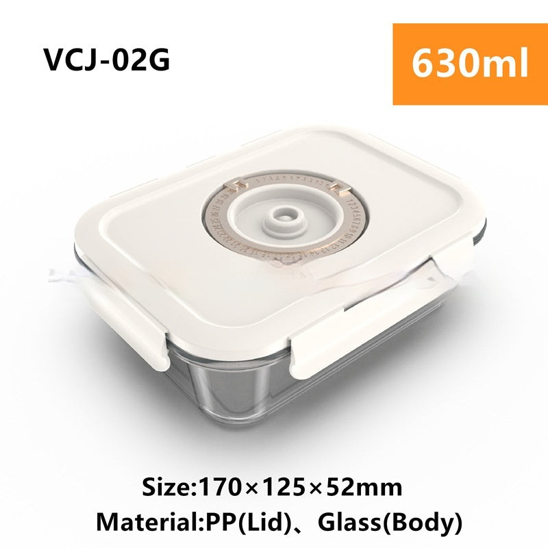 Electric Vacuum Food Sealed Glass Crisper