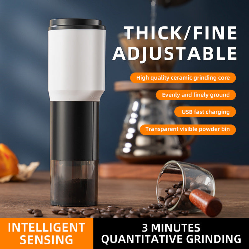 Electric Rechargeable Intelligent Timing American Coffee Coffee Grinder Grinder
