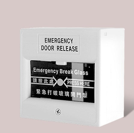 Glass break switch for door control