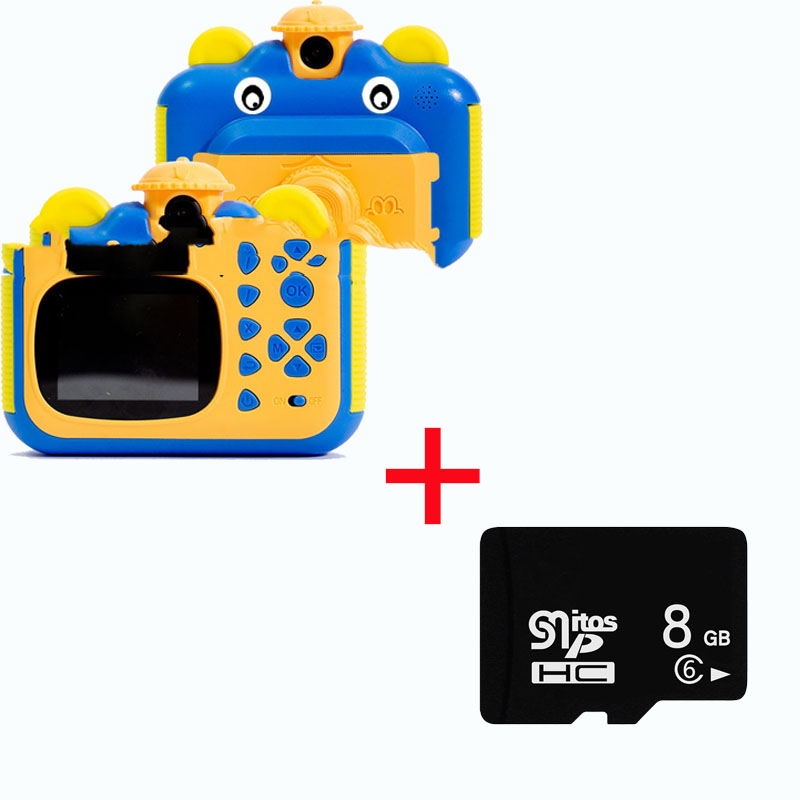 HD Digital SLR Mini Toy Video Camera Kids Print Camera