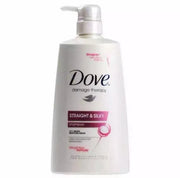 Dove Straight Silky Conditioner 640ml