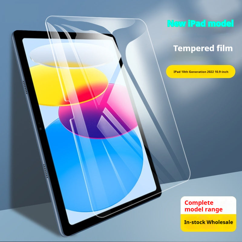 Tablet Tempered Glass Screen Protector Purple Light