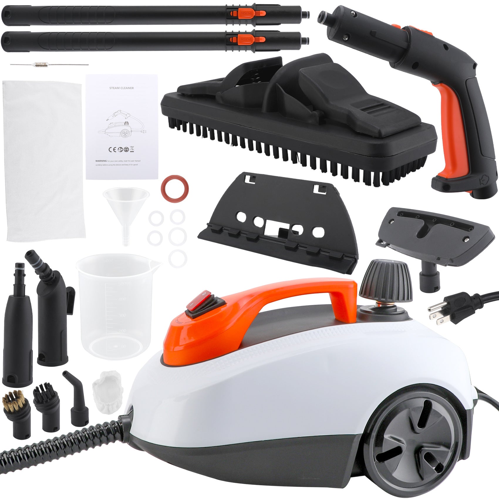 High Temperature Steam Cleaner Interior Cleaning