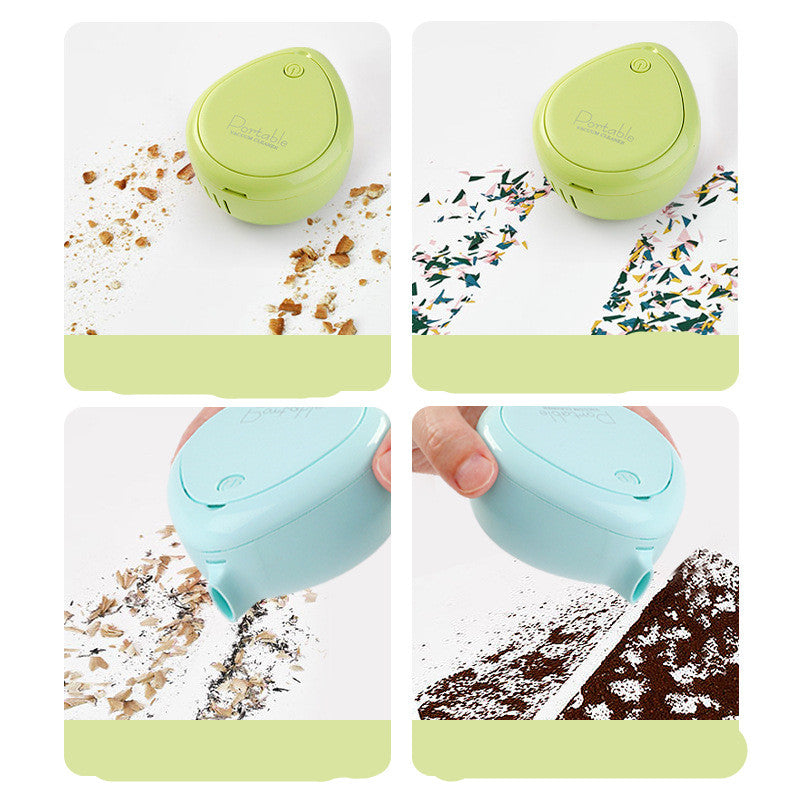 Desktop handheld vacuum cleaner