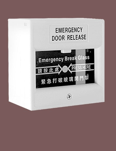 Glass break switch for door control