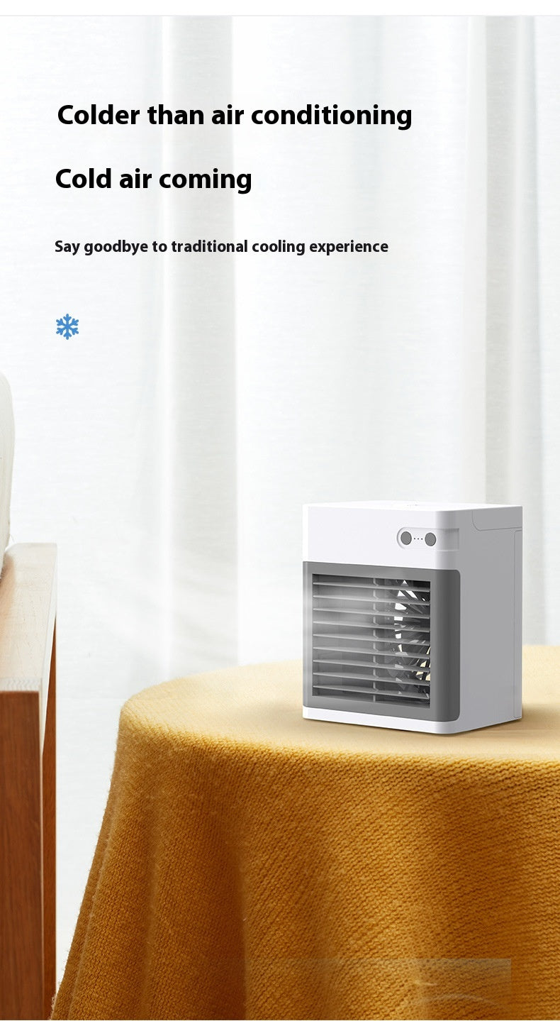 Humidifier Desktop Mini Air Cooler USB Water Cooling Fan