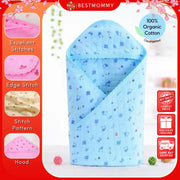BESTMOMMY Infant Baby Receiving Blanket Baby Blanket Wrap Swaddle NewBorn Pure Cotton Summer Towel