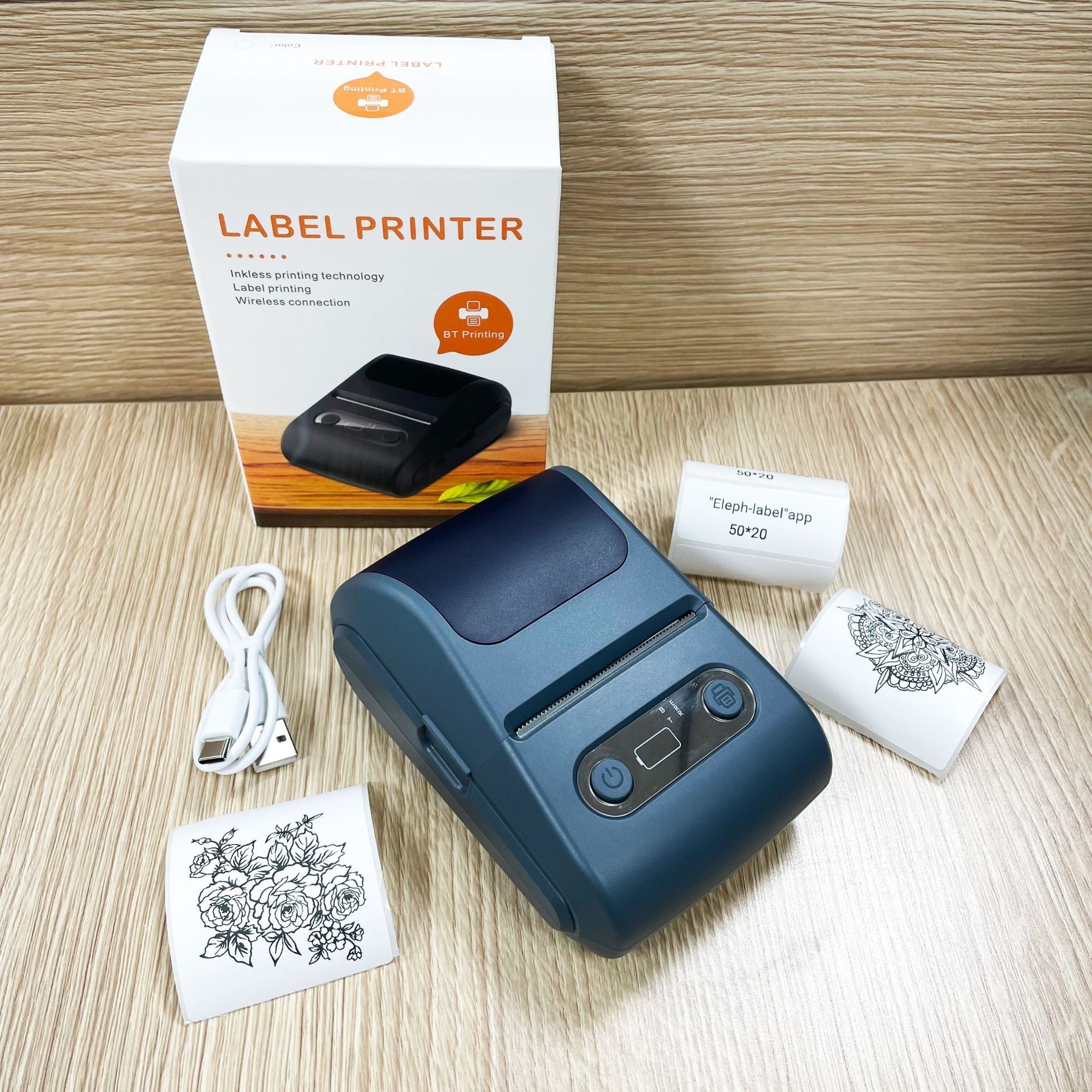 Portable Mini Thermal Label Printer For Home Use