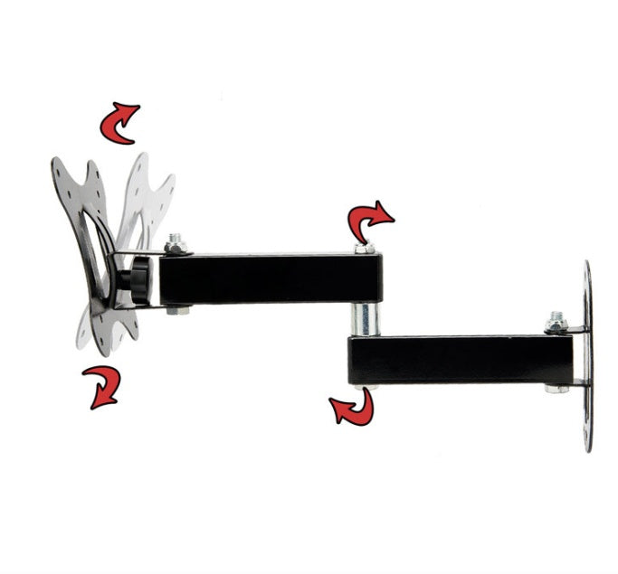 Wall mount LCD TV telescopic rotating wall mount 12-26 inch universal