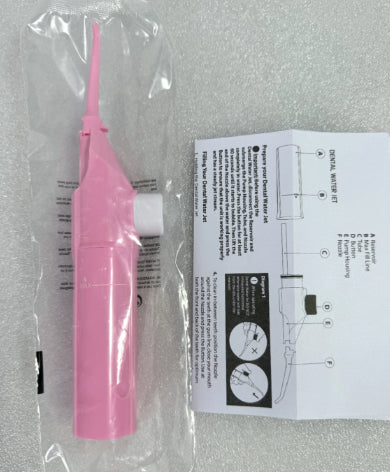 Manual Dental Scrubber Flushing Device Oral Cleaner Cleaner