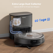 Robot Aspiradora Floor Cleaning Robot With Self-Emptying Dustbin Mopping LDS Laser Smart Robot Vacuum Cleaner
