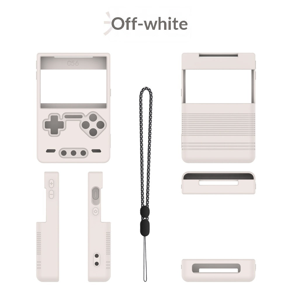 Retro Handheld Game Console Silicone Protective Case Dustproof Storage Soft Cover