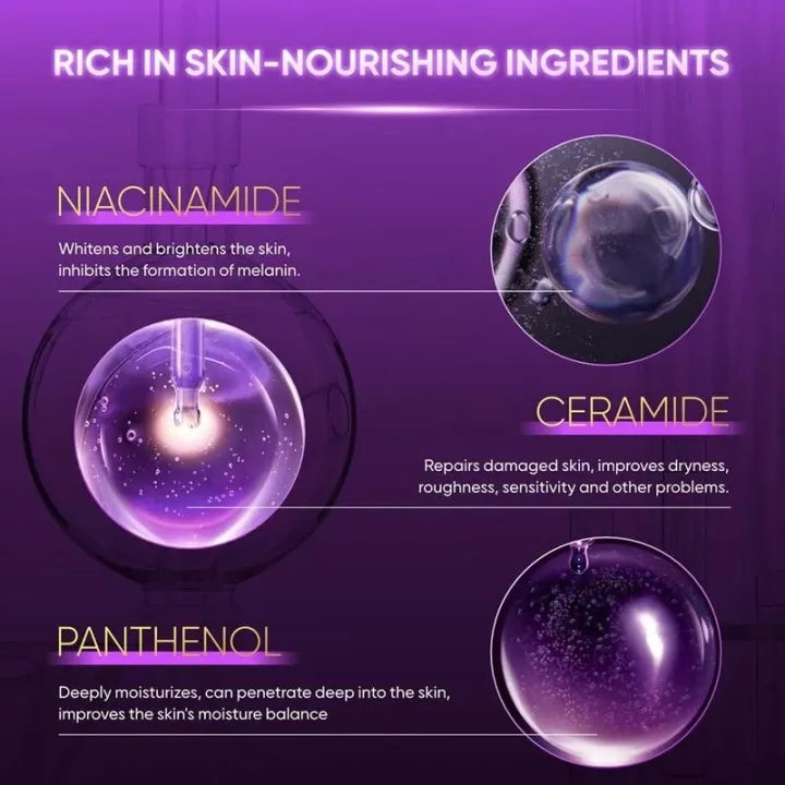 Saludent Glowing &Rejuvenating Night repair Cream Sakura Retinol Niacinamide Ceramide Gentle Skincare Facial Whitening Brightening 50g