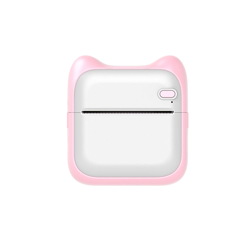 Print Portable Thermal Self Adhesive Stickers Photo Printer HD Mini Bluetooth 57X25mm Supplies 2D Label Maker For Phone