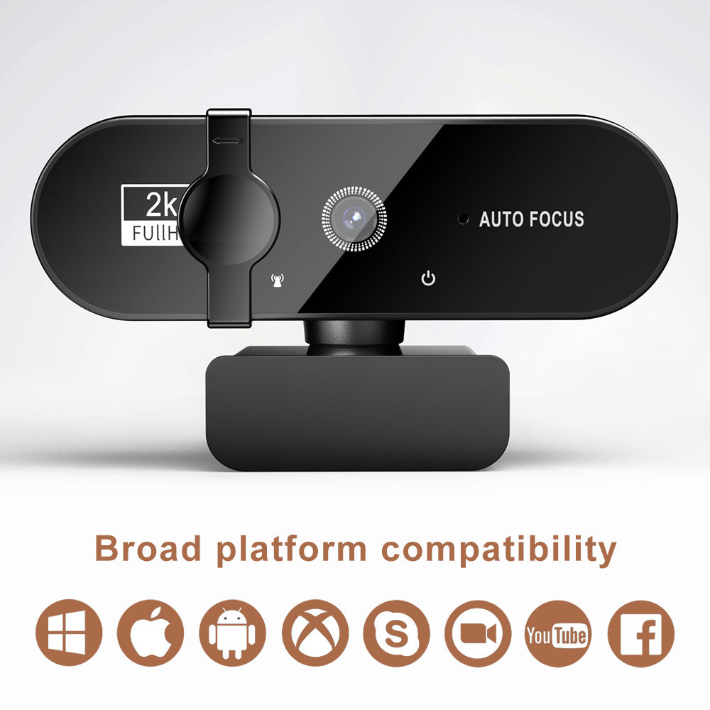 Laptop Video Auto Focus 4K Usb Camera