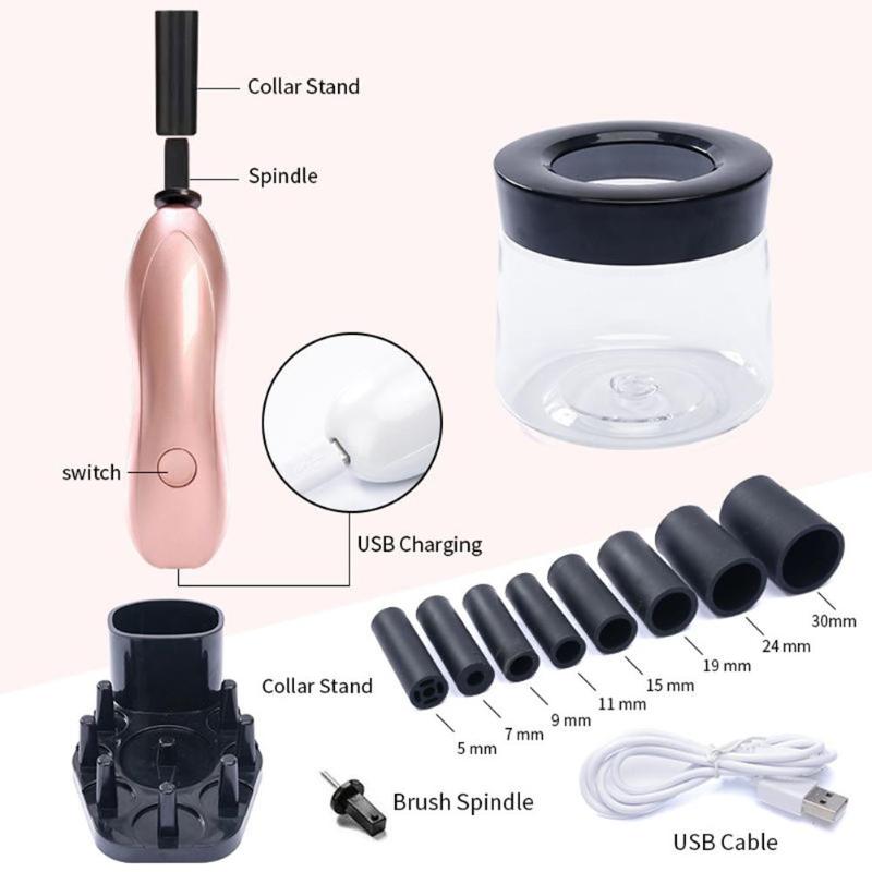USB charging automatic lazy scrubber
