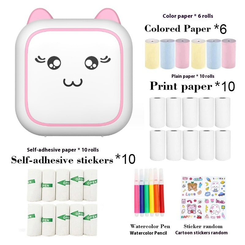 Portable Children's Mini Thermal Error Printer
