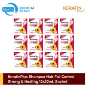 KeratinPlus Shampoo Hair Fall Control Strong & Healthy (22ml) 12 pcs