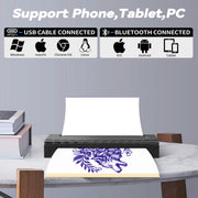A4 Bluetooth Portable Mini Thermal Tattoo Printer