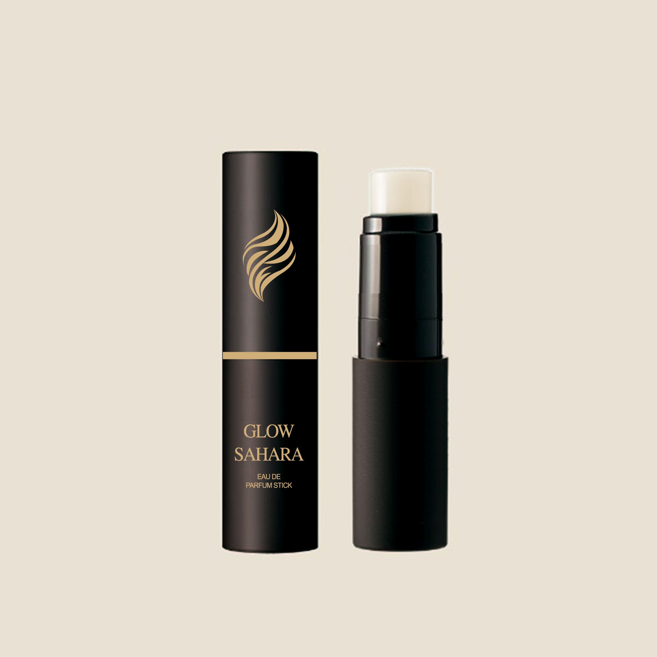 Glow Sahara Eau de Parfum Stick Pocket-Sized Solid Perfume Stick Long-Lasting Oriental Floral Unisex Luxury Gold