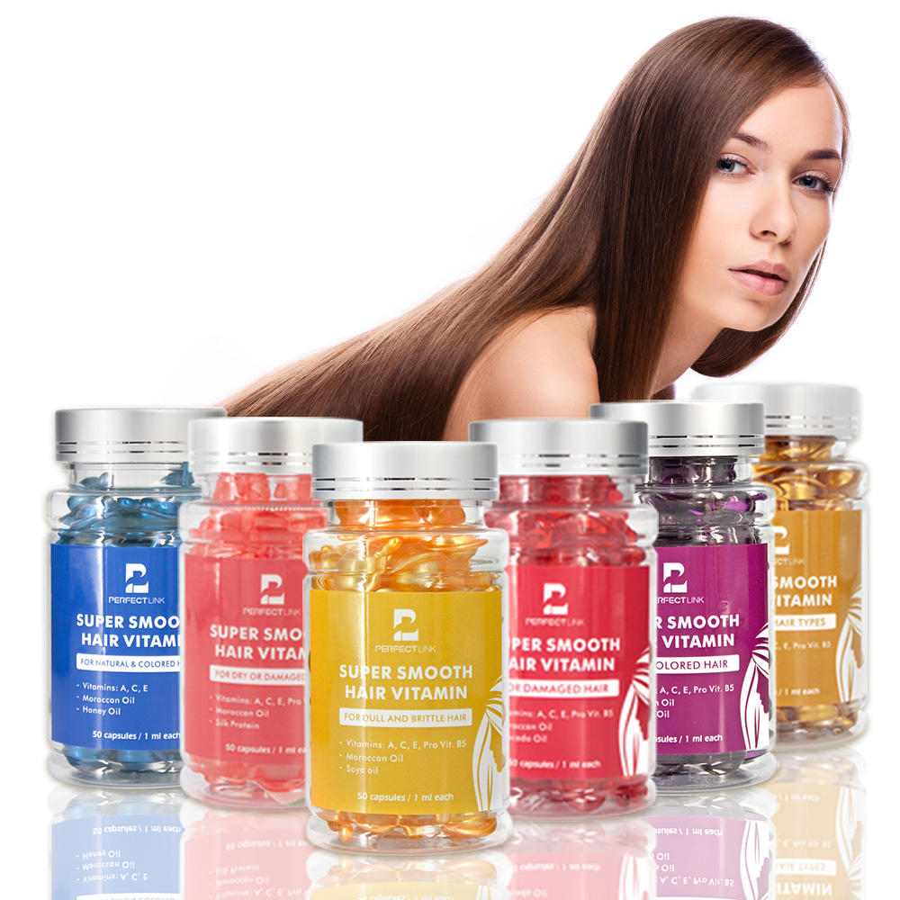 Hair Oil Loss Treatment Wholesale Hair Growth Capsule Vendor Huile Pour Cheveux Black Women Hair Serum