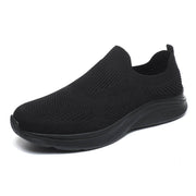 Men's Walk Shoes Running Minimal Sneakers Sport Low-top Slip on Loafers Stretch Fabric Air Mesh Light Weight Summer Breathable
