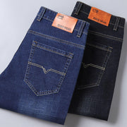 Wholesale Plus Size Men's Jeans Pants Custom Classic Slim Straight Skinny Jeans Ready Ship Fashionable Casual Denim Print