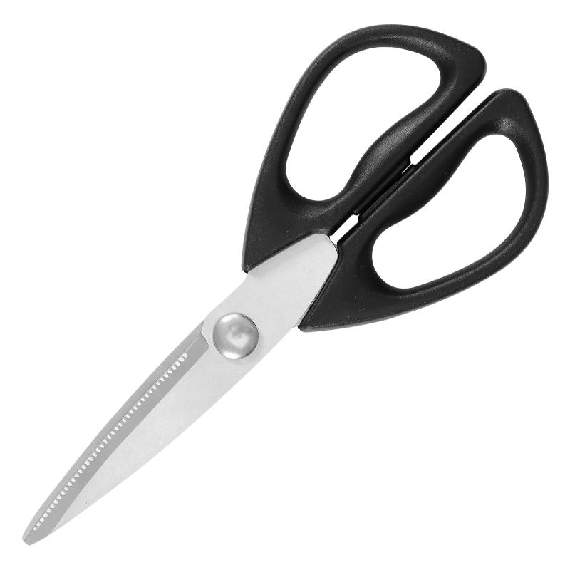 CHIKIMOTO Heavy Duty Stainless Steel Ultra Sharp Kitchen Scissors PP Handle 83mm Blade 215mm Size-Multi-Functional Barbecue