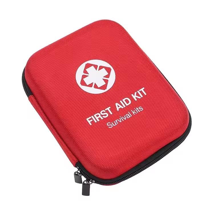 Hot Sale EVA First Aid Kit with Medical Supplies Travel Outdoor Medical Zipper Bag Health Emergency Survival Organizer Package