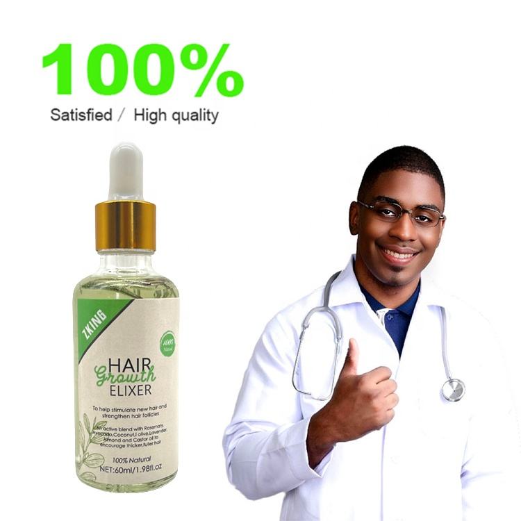 Private Label Natural Organic Repair Hair Growth Oil Moisturizing Avocado Olive Castor Rosemary Hair Growth Serum Oil