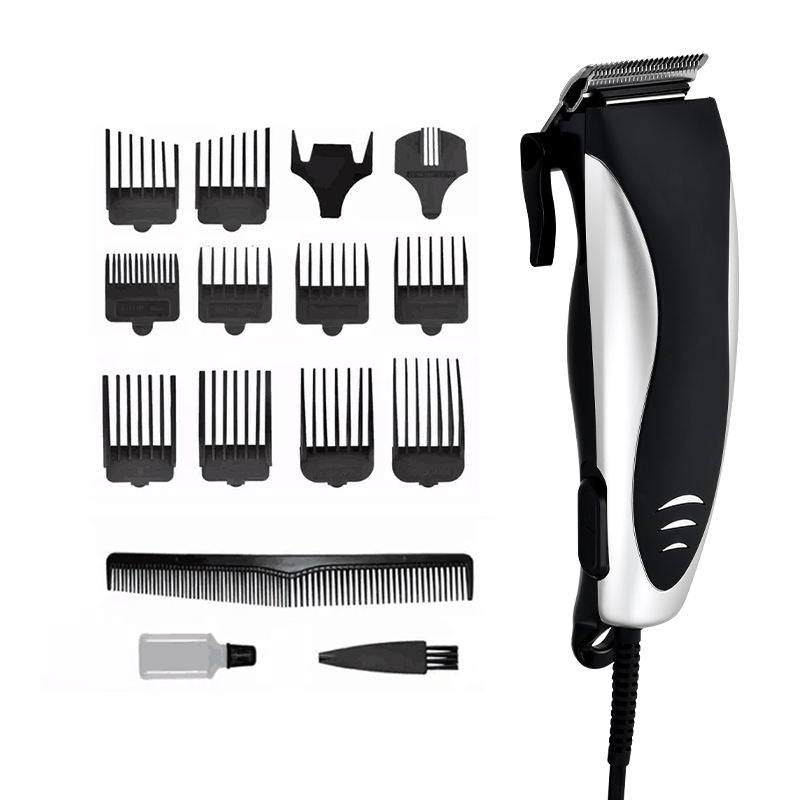 AC Motor Professional Wired Adjustable Electric Hair Clippers Beard Trimmer