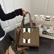 2026 Latest Geometric PU Crossbody Shoulder Bag with Cover Closure Elegant Luxury Fashion Trend Women's Handbag