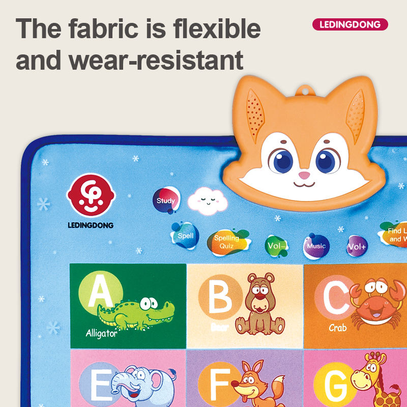 Custom Kids Educational Toys Learning Machines Electronic English ABC Wall Charts Interactive Alphabet Talking Posters