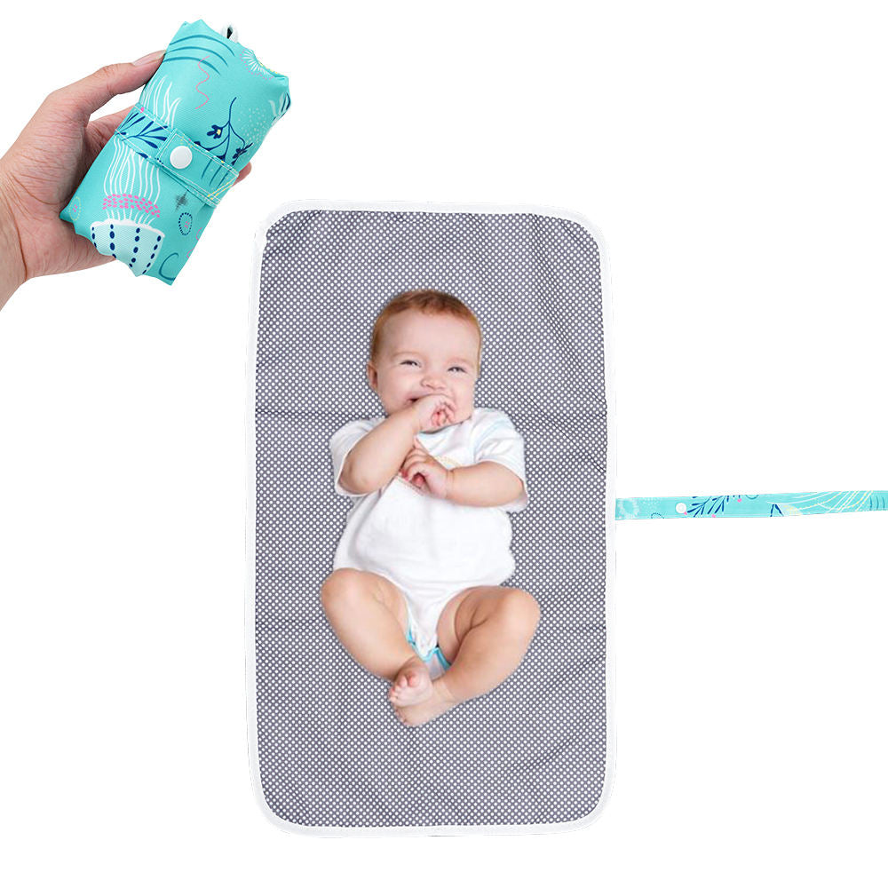 Waterproof Travel Changing Table Pad Newborn Essentials Compact Portable Baby Diaper Changing Pad