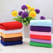 High Quality Wholesale Custom Size Soft Multi Color Microfiber 35*75 Quick-Dry Face Towel and 70*140 Quick Dry Bath Towel